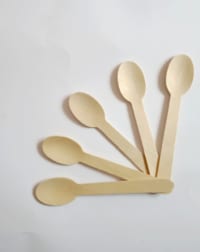 Thìa gỗ dùng 1 lần dài 16cm