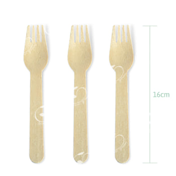 Dĩa/nĩa gỗ dùng 1 lần |Disposable wooden fork