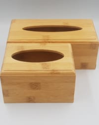 Hộp đựng giấy ăn bằng tre