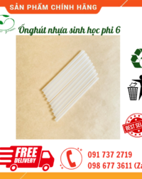 Ống hút nhựa sinh học D6mm