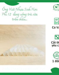 ống hút nhựa sinh học D12mm