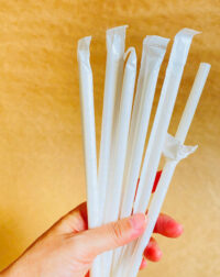 Ống hút nhựa bio phi 8 bọc giấy